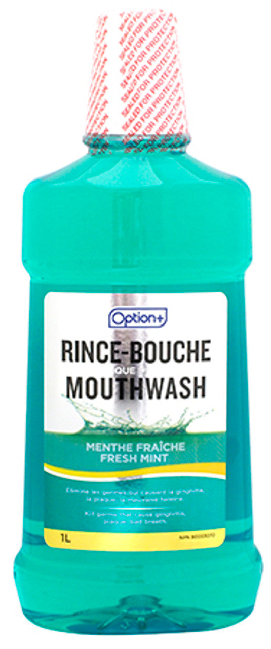Option+ Antiseptic Mouthwash