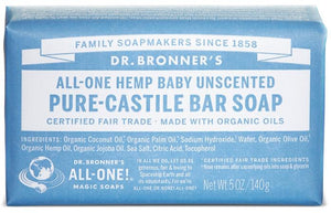 Dr. Bronner’s: Pure-Castile Bar Soap