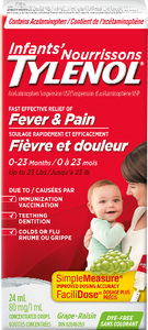 Tylenol: Infant Fever & Pain 0-23 Months