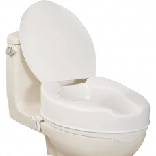AquaSense: Raised Toilet Seat Elongated 4"