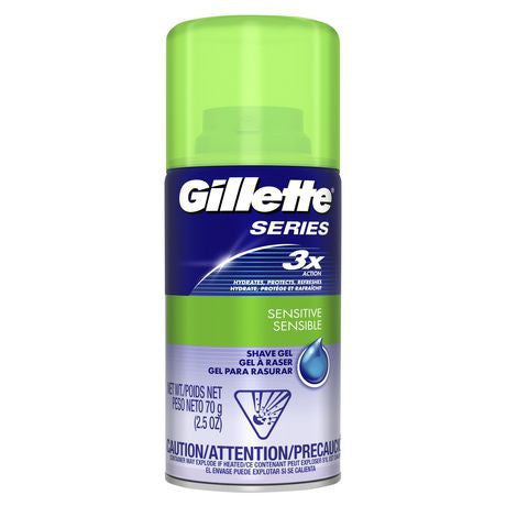 Gillette: Shave Gel 3X Action Sensitive