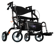 Load image into Gallery viewer, Drive Medical: Fusion 2in1 Folding Rollator &amp; Transport Chair
