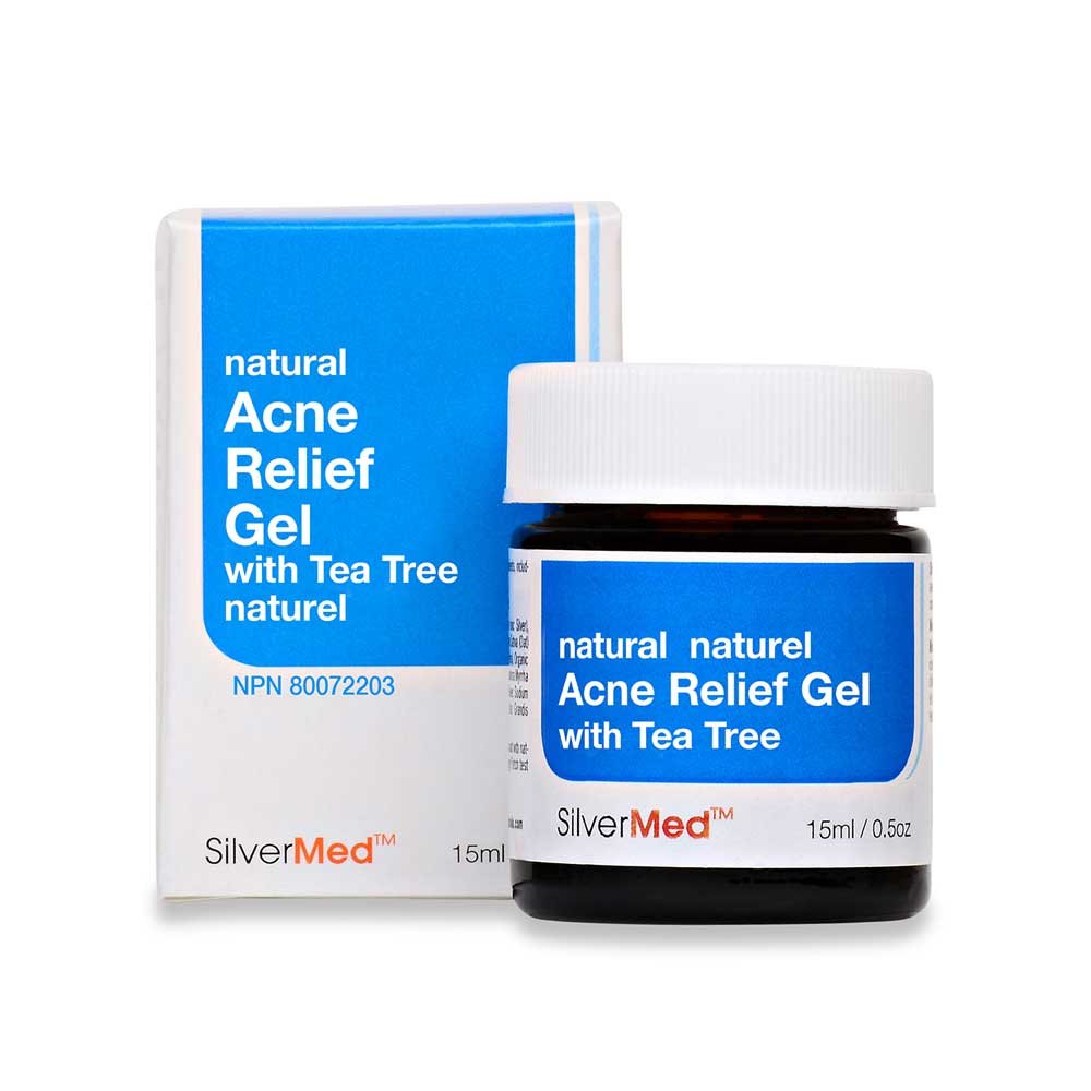 SliverMed: Acne Relief Gel with Tea Tree and Camphor