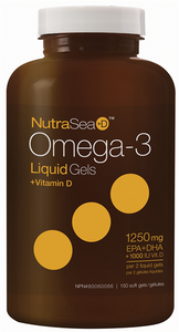 NutraSea: Omega-3 Liquid Gels +D