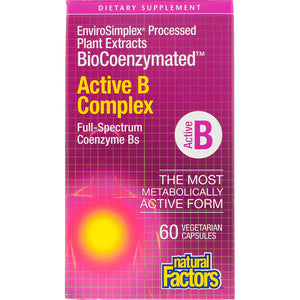 Natural Factors: BioCoenzymated Active B Complex