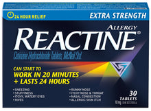 Load image into Gallery viewer, Reactine®: Allergy Tablets 5mg
