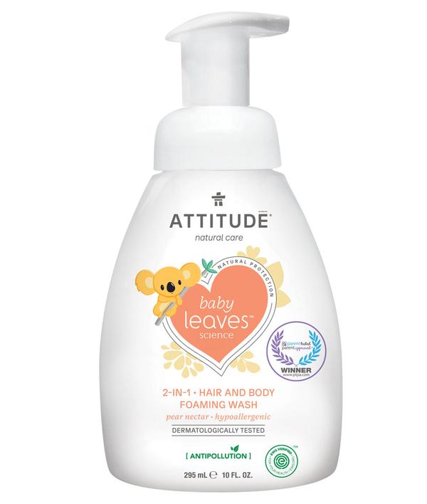 Attitude: 2 in 1 Hair and Body Foaming Wash