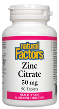 Load image into Gallery viewer, Natural Factors: Zinc Citrate
