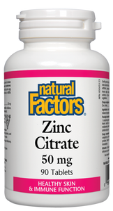 Natural Factors: Zinc Citrate