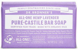 Dr. Bronner’s: Pure-Castile Bar Soap