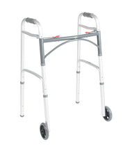 Load image into Gallery viewer, Drive Medical: Deluxe Folding Walker, Two Button
