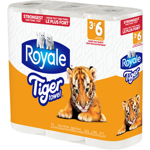 Royale: Tiger Paper Towel