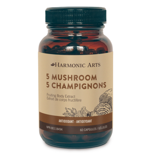 Harmonic Arts: 5 Mushroom Concentrated Mushroom Capsules
