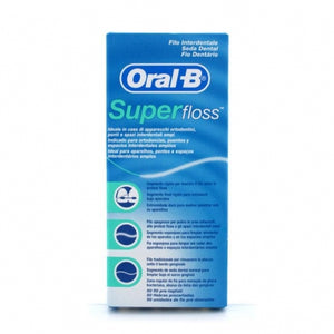 Oral B: Superfloss for Braces, Bridges and Wide Gaps