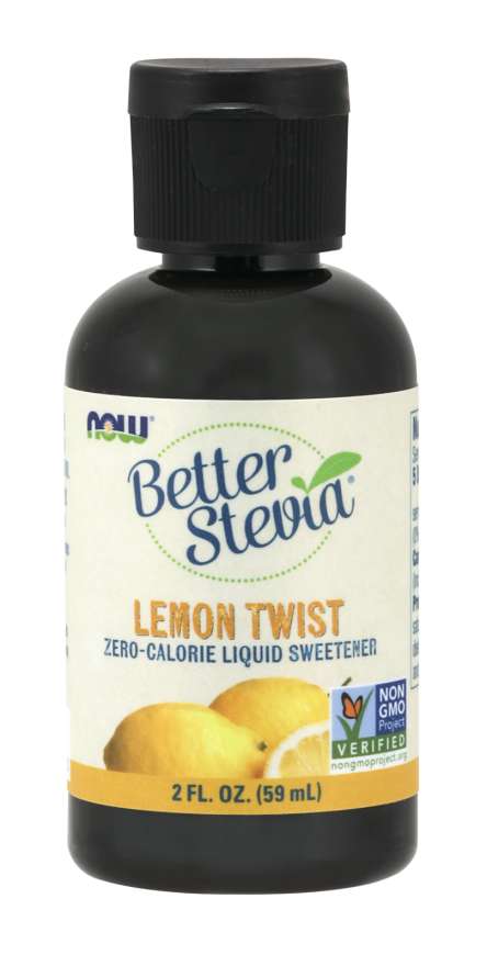 NOW: BetterStevia® Liquid, Lemon Twist