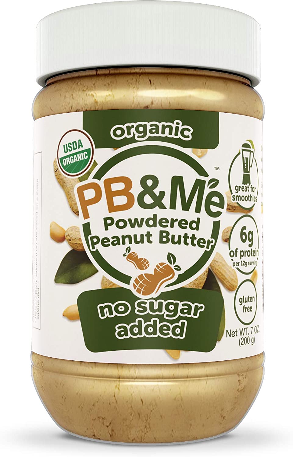 PB&Me: Powdered Peanut Butter (No Sugar Added)