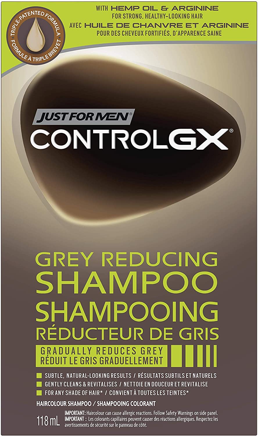 Just For Men: Control GX Grey Reducing Shampoo (118mL)