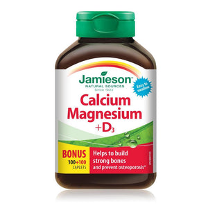 Jamieson: Calcium Magnesium 2:1 & Vitamin D3