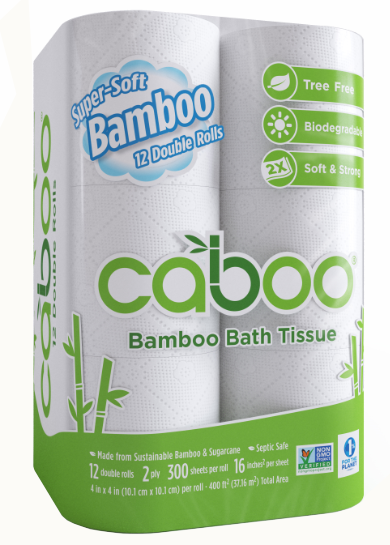 Caboo: Bath Tissue - 12 Rolls