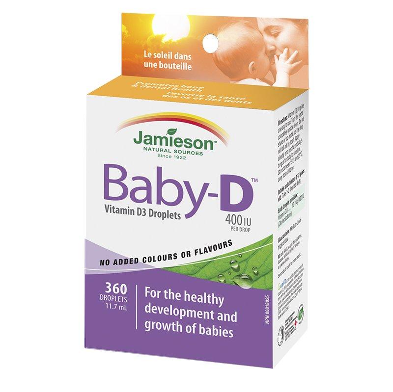 Jamieson: Baby Vitamin D 400 IU