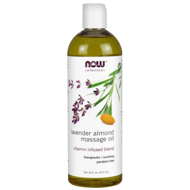 NOW: Lavender Almond Massage Oil