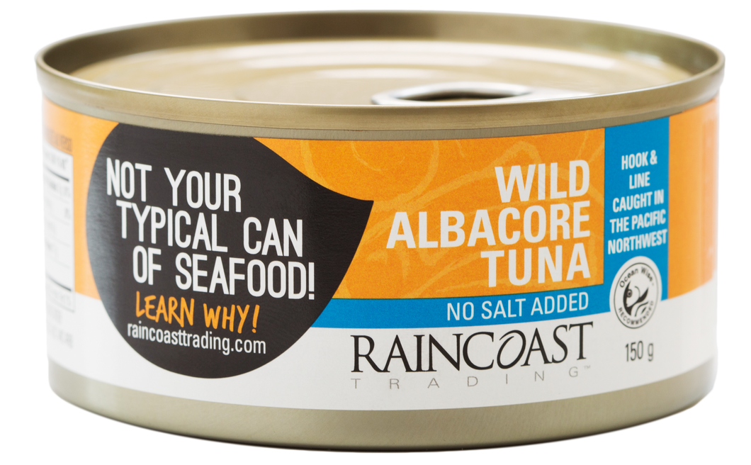 Raincoast: Albacore Tuna No Salt added
