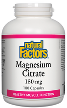 Load image into Gallery viewer, Natural Factors: Magnesium Citrate
