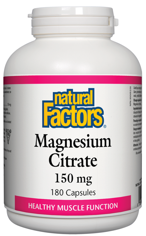 Natural Factors: Magnesium Citrate