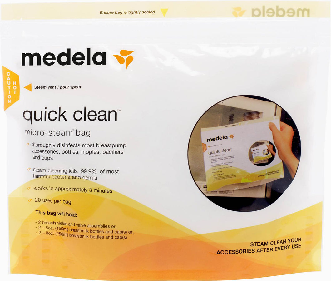 Medela: Quick Clean Micro-Steam Bags