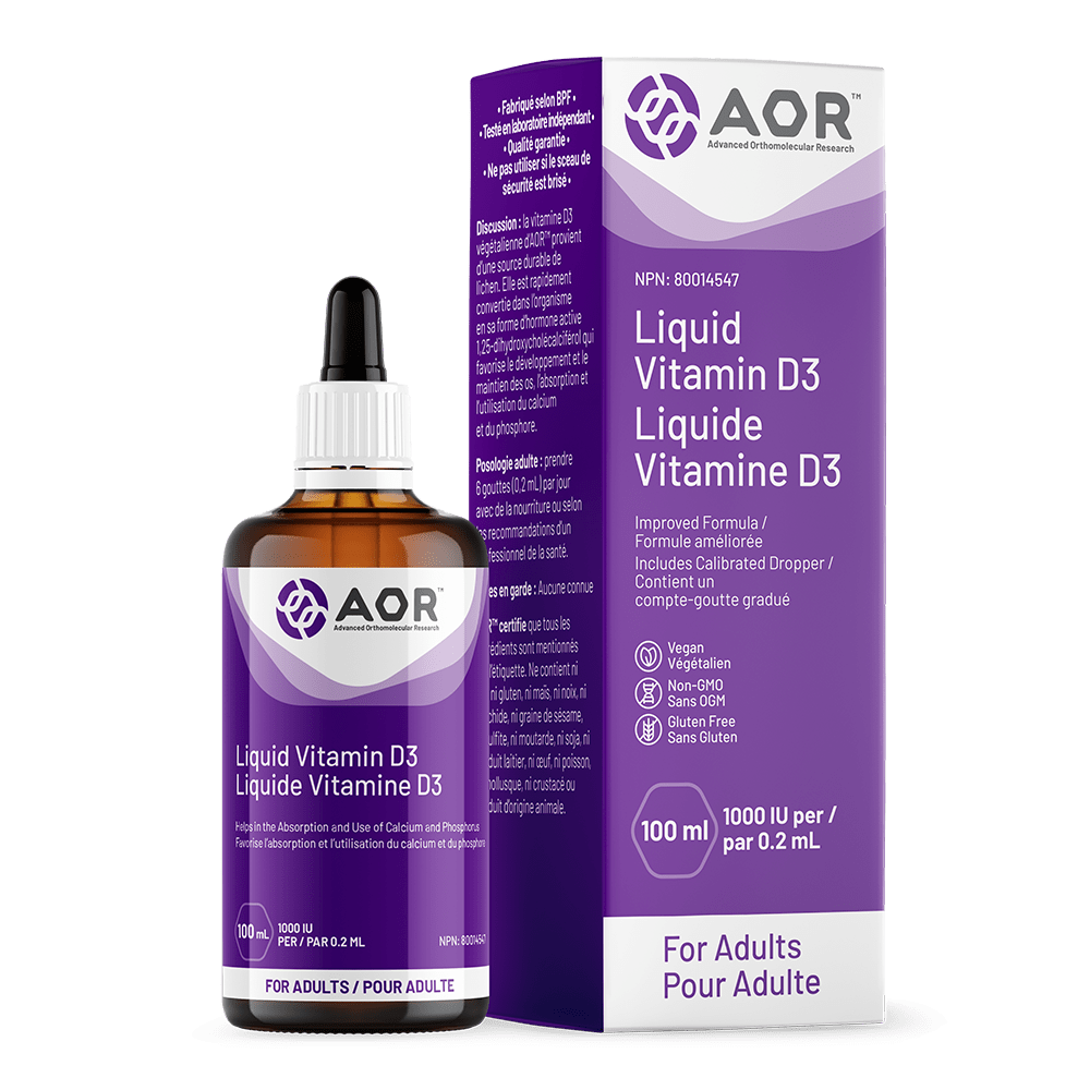 AOR: Vitamin D3 Liquid (Adult)