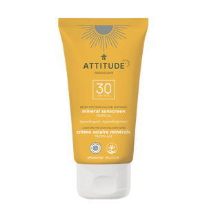Attitude: Moisturizer Mineral Sunscreen SPF 30 - Tropical