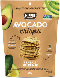 Hippie Snacks: Avocado Crisps