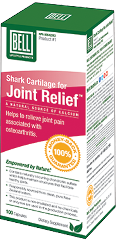 Bell Lifestyle: Joint Relief Shark Cartilage