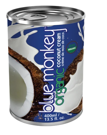 Blue Monkey: Organic Coconut Cream