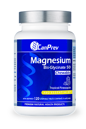 Canprev: Magnesium Bis-Glycinate 50 Chewable