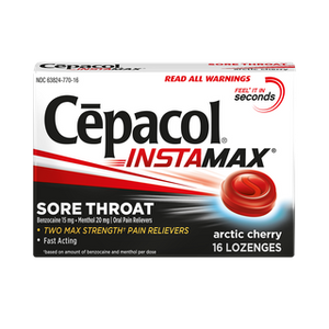 Cepacol: Instamax® Sore Throat Lozenges