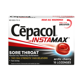 Cepacol: Instamax® Sore Throat Lozenges