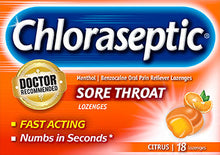 Load image into Gallery viewer, Chloraseptic: Throat Lozenges
