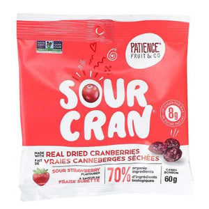 Patience Fruit & Co: SourCran Real Dried Cranberries