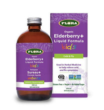 Load image into Gallery viewer, Flora: Elderberry+ Liquid Formula
