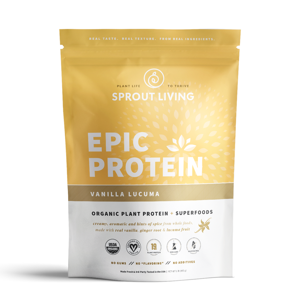 Sprout Living: Epic Protein Vanilla Lucuma