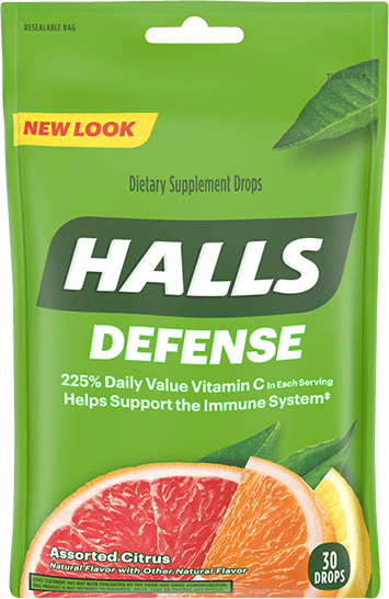 Halls: Defense Assorted Citrus Drops