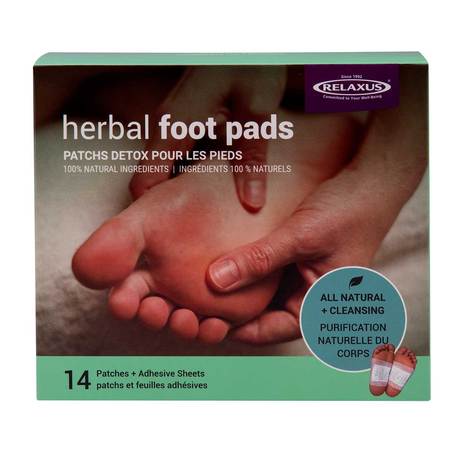 Relaxus: Herbal Detox Foot Pads