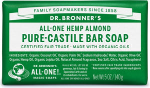 Dr. Bronner's: Pure-Castile Bar Soap