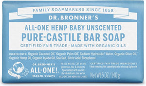 Dr. Bronner's: Pure-Castile Bar Soap