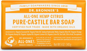 Dr. Bronner's: Pure-Castile Bar Soap