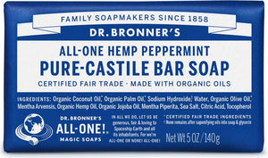 Dr. Bronner's: Pure-Castile Bar Soap