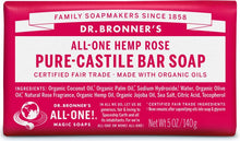 Load image into Gallery viewer, Dr. Bronner&#39;s: Pure-Castile Bar Soap
