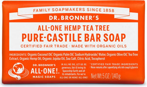 Dr. Bronner's: Pure-Castile Bar Soap