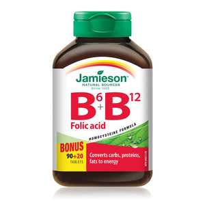 Jamieson: B6, B12 & Folic Acid